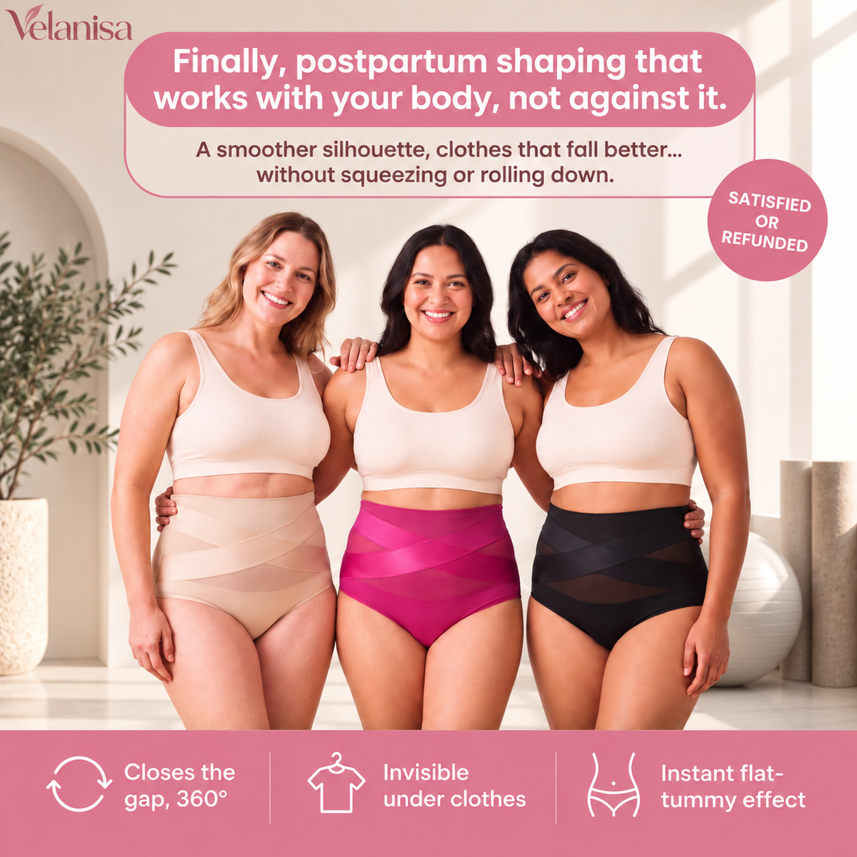 Tummy Velanisa Control Shapewear Panties for Women Butt Lifting Underwear